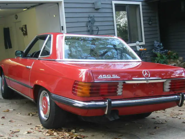 1973 mercedes 450 sl hard top convertable, good condition