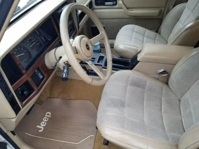 1994 jeep cherokee, country, white