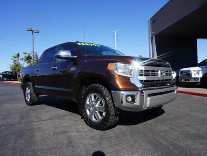 2014 toyota tundra 1794 edition 4x4 1794 edition 4dr crewmax cab pickup sb (5.7l v8 ffv for sale in henderson, nevada