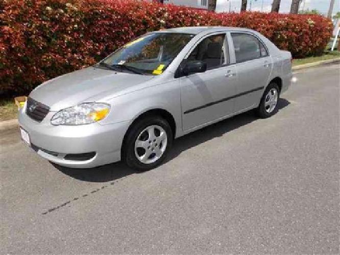2007 toyota corolla in richmond, va