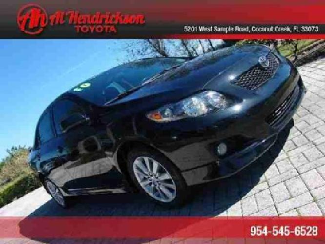 2010 toyota corolla s in coconut creek, fl