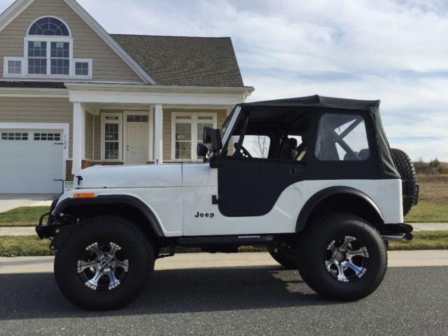 1980 custom jeep cj5 completely turn key restored