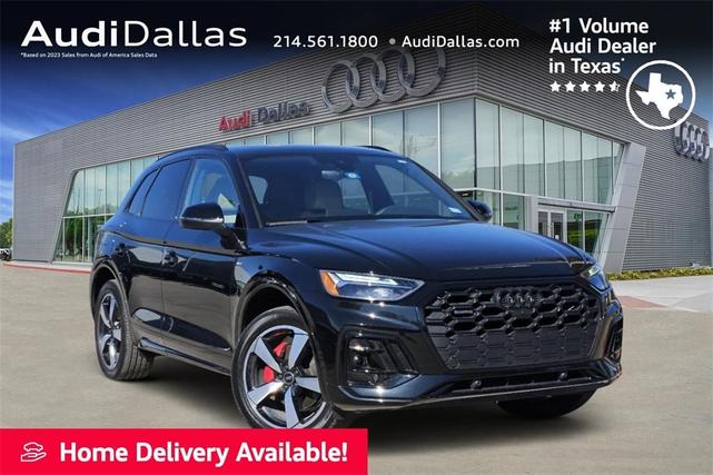 2024 audi q5 45 s line premium plus quattro black optic