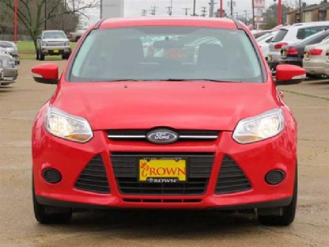 2014 ford focus red, 39k miles in tyler, tx