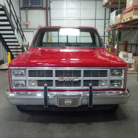 1984 gmc sierra classic 1500 red 350 v8 shortbed 2wd c15