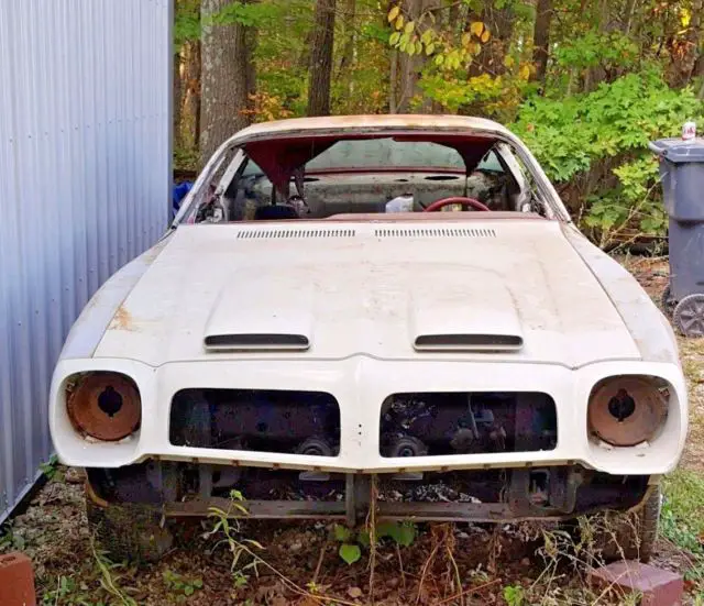 1975 pontiac firebird formula 400 solid project car
