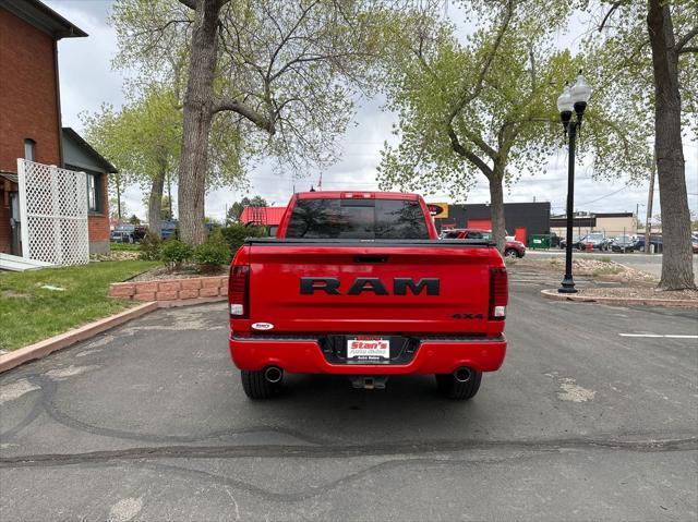 2018 ram 1500 night crew cab 4x4 6'4' box