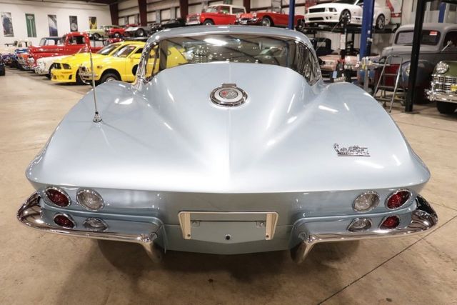 1966 chevrolet corvette 5394 miles trophy blue coupe 327cid v8 4-speed manual