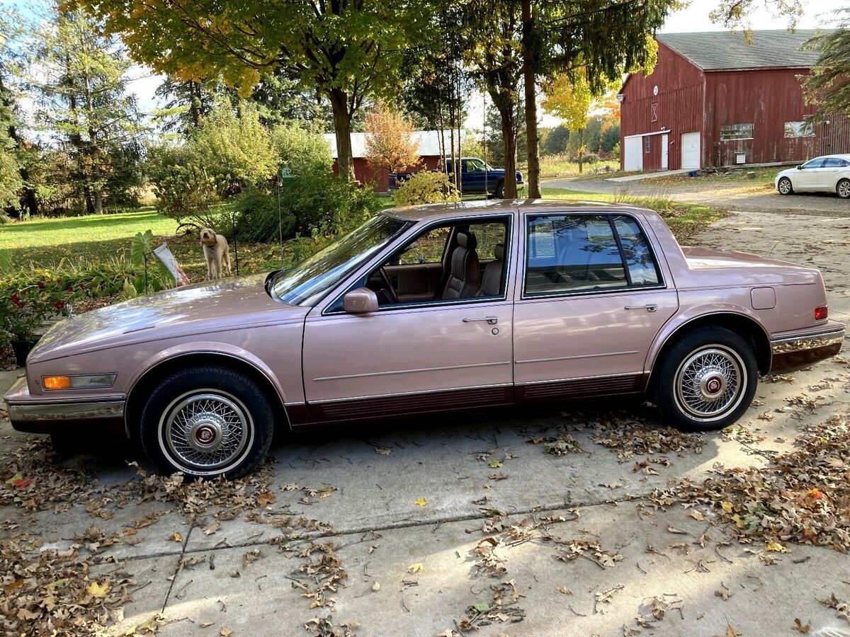 1986 cadillac seville sedan brown fwd automatic