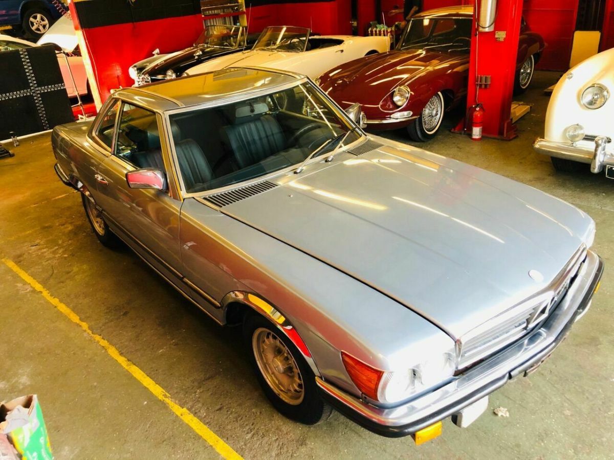 1980 mercedes-benz sl280 * european bumpers * turn key driver *