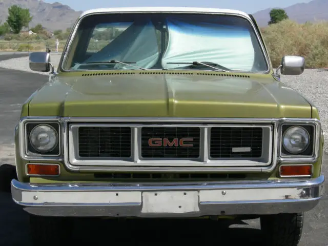 1973 gmc sierra grande camper special orig. paint a/c cruise control new tires