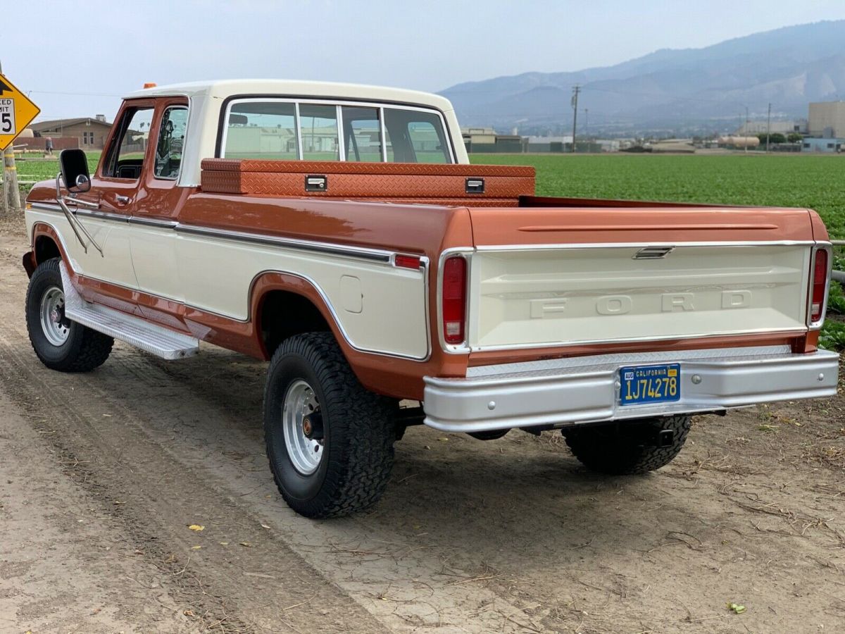 1978 ford f-150 ranger supercab 4x4 automatic longbed