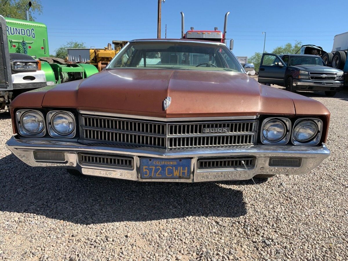 1971 buick lesabre 2-door hard top 455 v-8 runs drives great for restoration