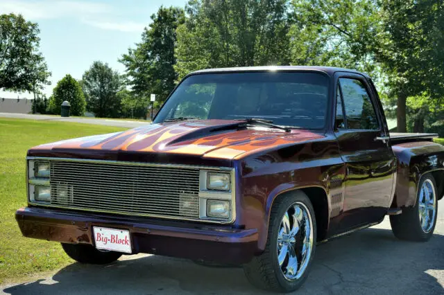 chevrolet swb stepside, 454 turbo, custom paint, ready to show & go!