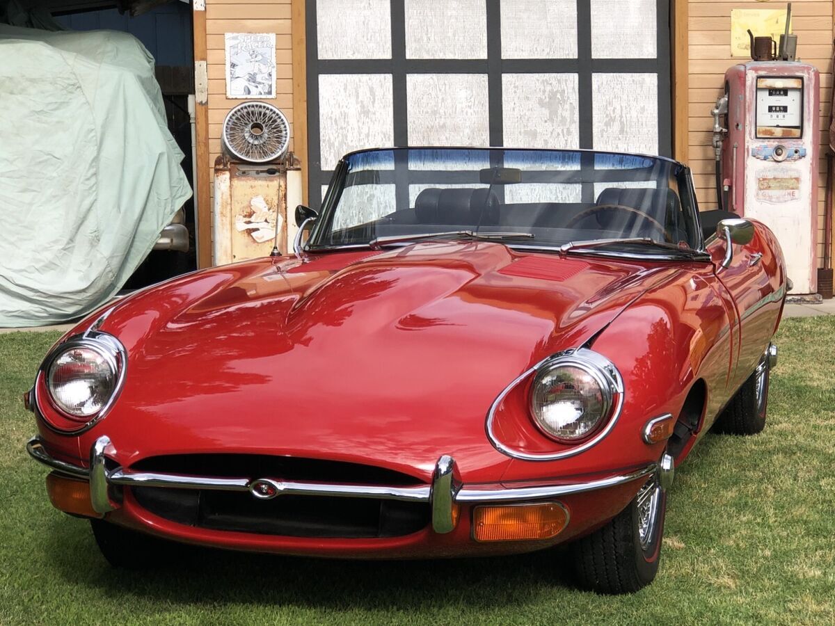 1970 jaguar e-type xke ultra rare series 2 long door automatic conversion