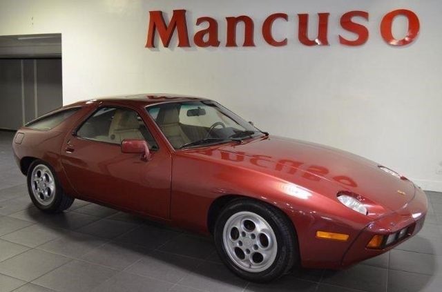 1981 porsche 928 base 2dr hatchback 80816 miles red-metallic 4.5l h6 manual