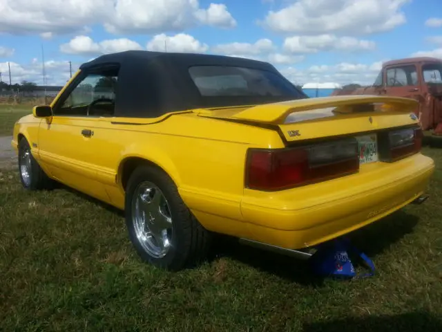1993 mustang lx convertible 5.0 feature car limited edition