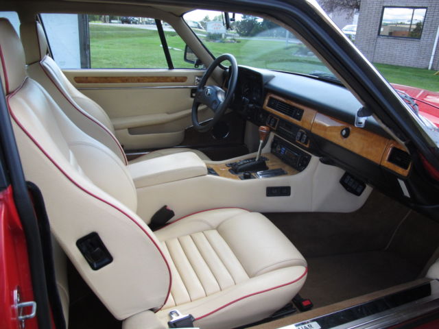 1989 jaguar xj-s rouge collection coupe -35k original miles- 2 owners since new