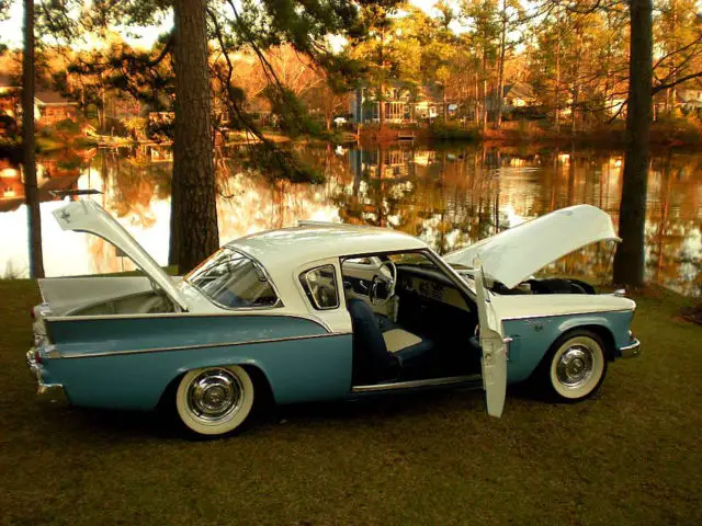 1957 studebaker silver hawk - show quality restoration 289cid v8 among the best!
