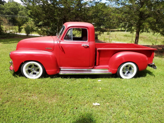 1954 chevy custom classic street rod pickup hot rod show and go truck no rat