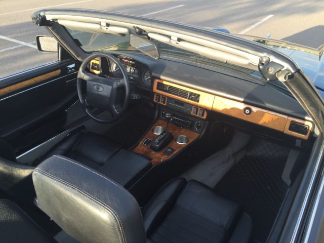 1991 jaguar xjs v12 convertible car classic edition - black/black