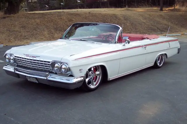 1962 chevrolet impala convertible 409 4 speed pre barrett jackson sale no reserv