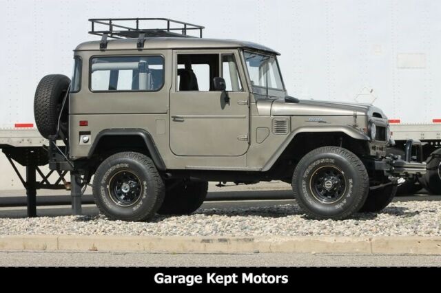 1967 toyota land cruiser fj40 olive suv 302 v8 36714 miles