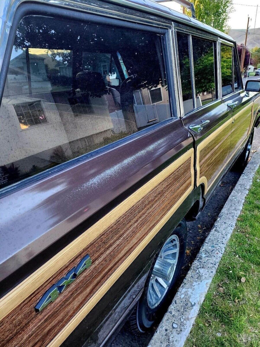 1988 jeep wagoneer suv white 4wd automatic