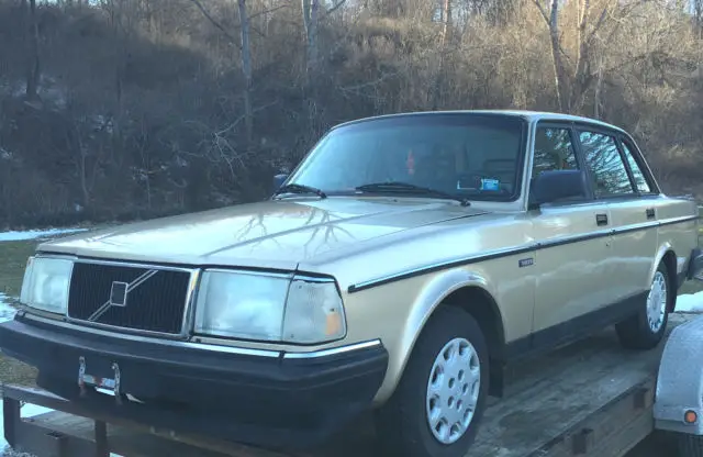 1991 volvo 240 classic all original vintage old square box volvo