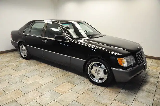 1992 mercedes-benz 600 series 600sel v12 low miles 1-owner
