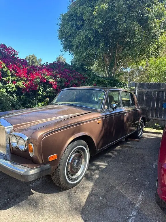 1974 rolls-royce silver shadow 35,422 miles on engine sold as is