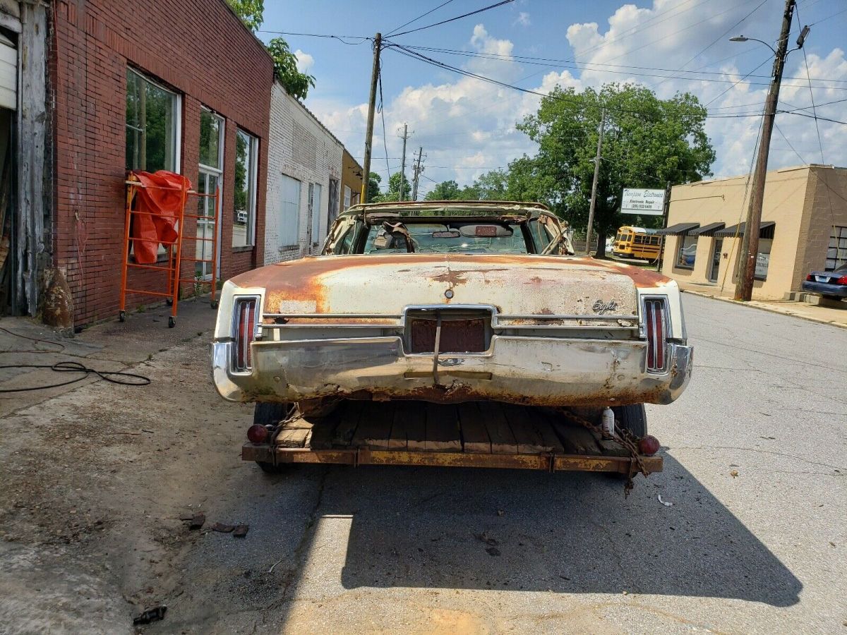 1968 oldsmobile 98 convertible white rwd automatic