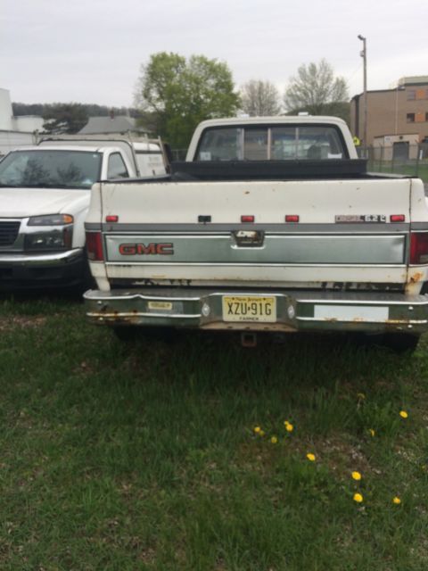 1987 gmc sierra classic 3+3, diesel, 4wd, dually