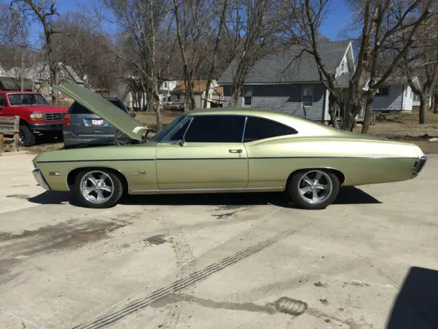1968 impala fastback 454 big block, stroked to 482, disc brakes, street muscle!