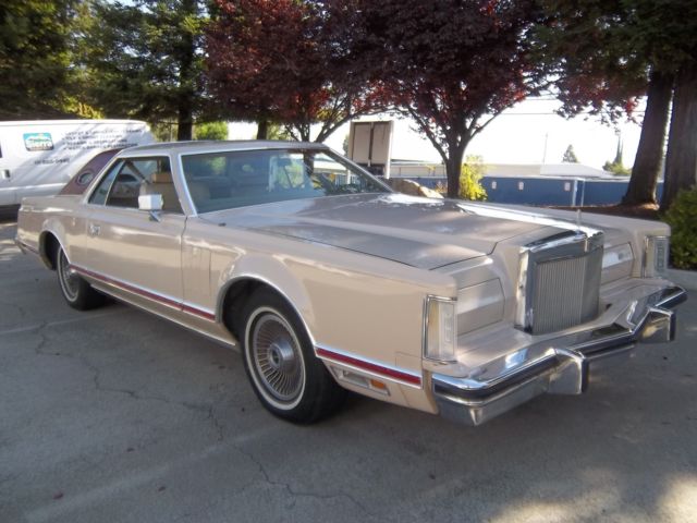 beautiful 1978 lincoln continental. cartier edition, california car. low miles