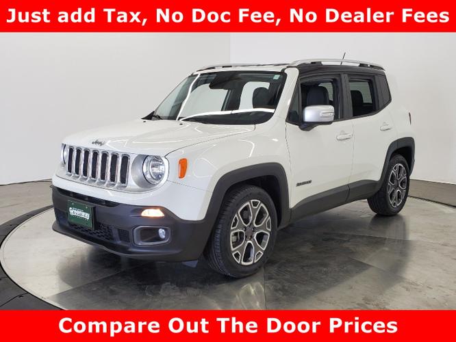 used 2017 jeep renegade fwd limited tuscumbia, al 35674 for sale in tuscumbia, alabama