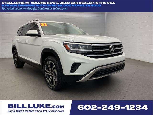 2021 volkswagen atlas 2.0t sel