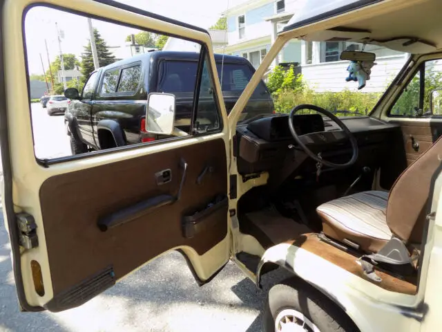 1984 volkswagen vanagon westfalia camper 129k miles - maint. records 20+ years