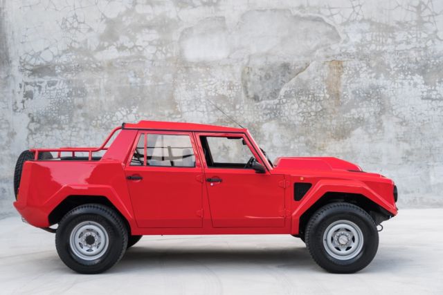 1989 lamborghini lm002, 9,597 original miles, rare "downdraft" version