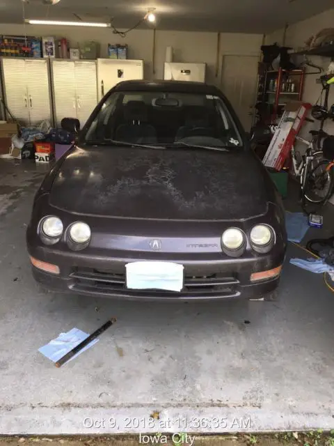 gs-r, vtec engine, manual transmission, black/gray, original paint job