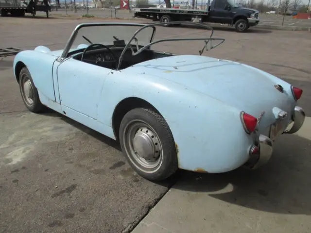 1959 austin healey bug eye sprite convertible sports car scca mg road race rat