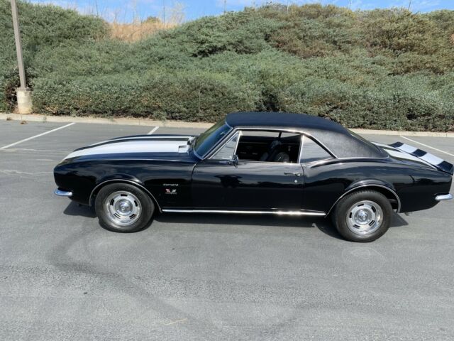 1967 chevrolet camaro 517 miles black coupe 4-speed manual