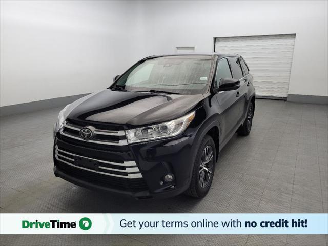 2017 toyota highlander le plus