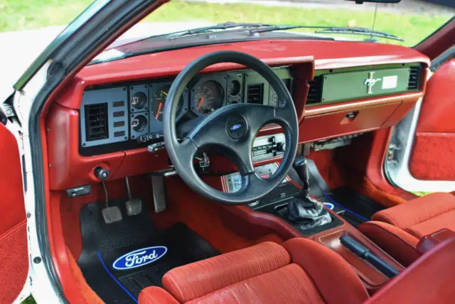 1984 ford mustang gt350 convertible! 5.0 ho v8 5-speed carroll shelby signed