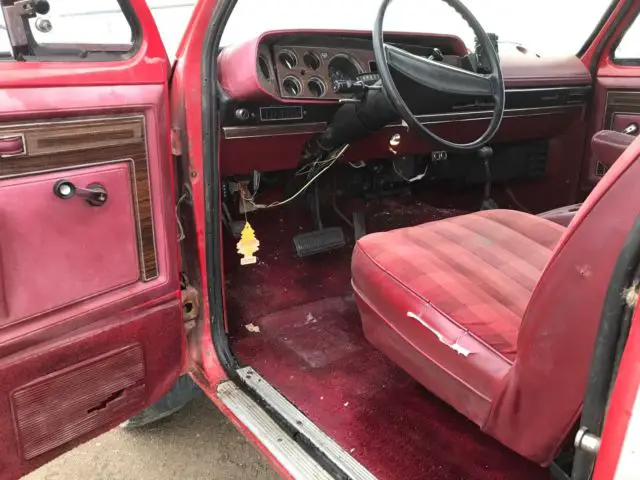 1980 dodge ramcharger 4x4 project