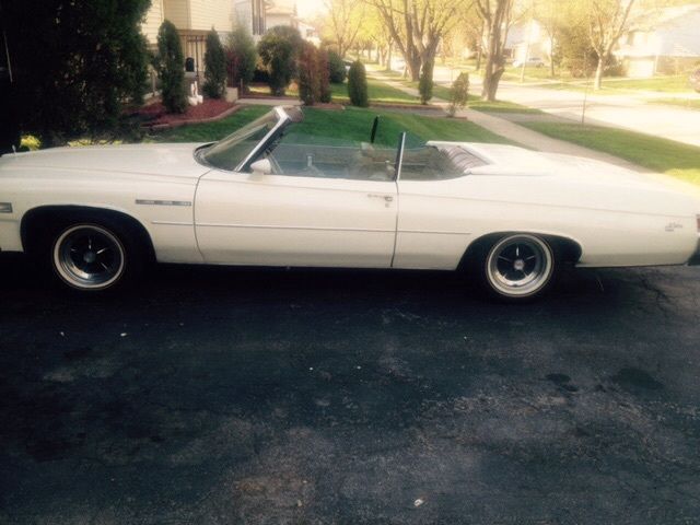 1975 white buick lesabre convertible