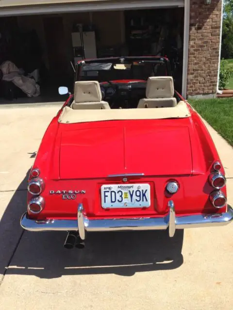 1969 datsun roadster 1600; 53,839 original miles!
