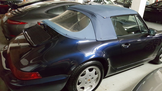1991 porsche 911 cabriolet 13,000 original miles