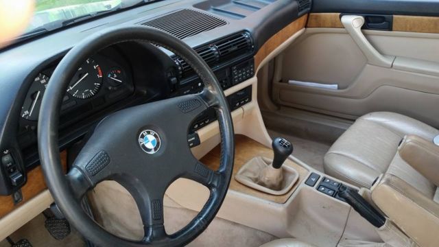 1988 bmw 7-series bmw735i with 5 speed manual transmission. very low reserve!