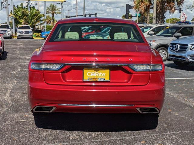 2017 lincoln continental select